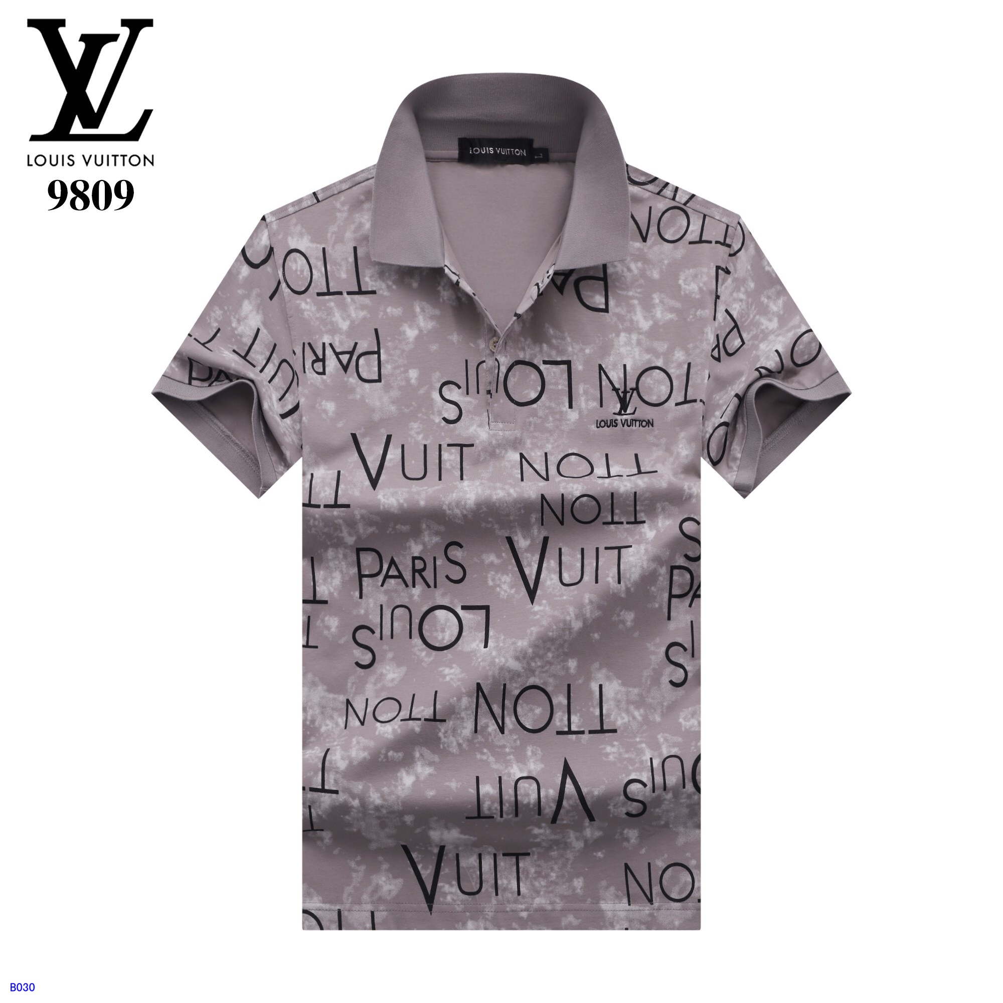 Louis Vuitton POLO shirts men-LV61824A